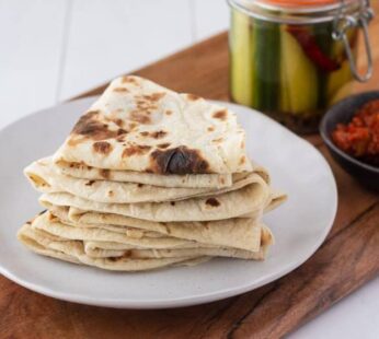 Hand Made fresh white Roti’s